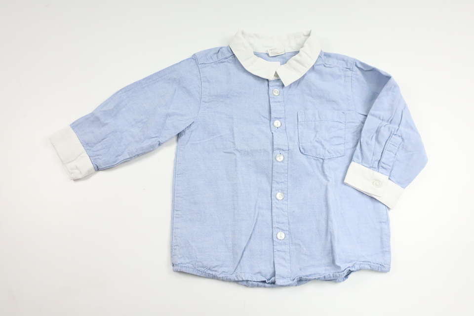 Skjorte fra H&M - Størrelse 74 - Blå