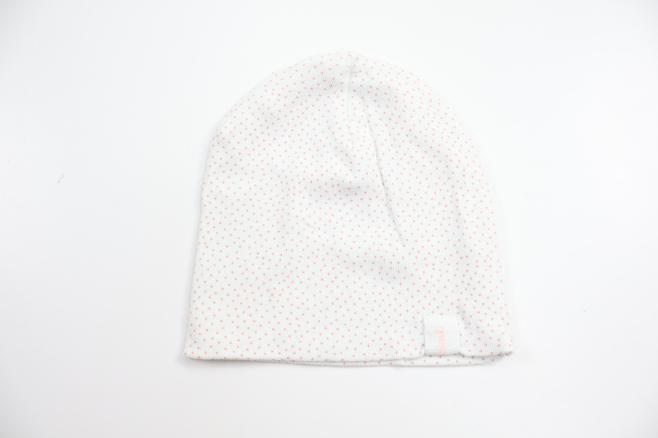 Prikket hue fra H&M - Størrelse 56 - Hvid