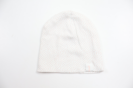 Prikket hue fra H&M - Størrelse 56 - Hvid