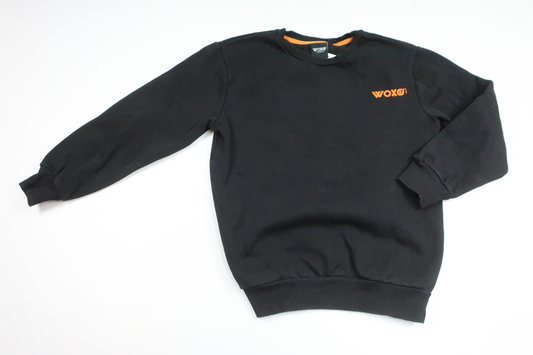 Sweatshirt fra Woxo - Størrelse 122/128 - Sort