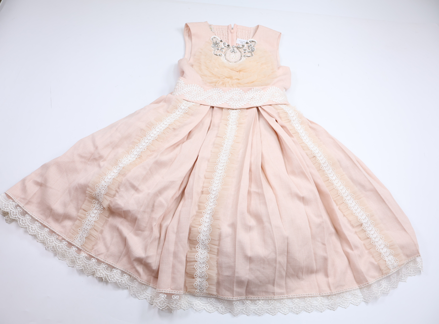 Festkjole fra Oskar Kids Wear - Størrelse 140 - Rosa