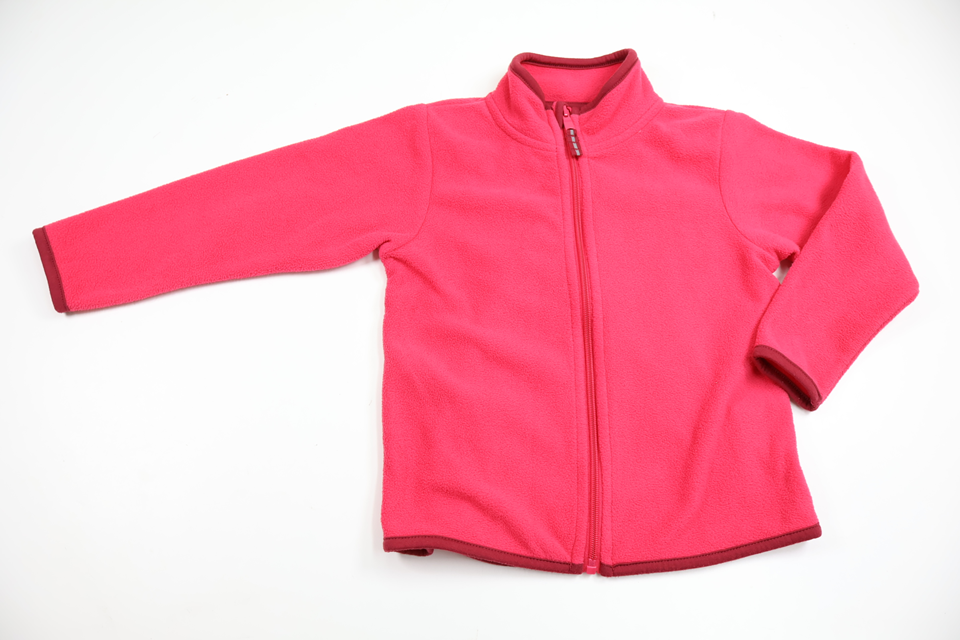Fleecejakke fra My Wear Active - Størrelse 110/116 - Rosa
