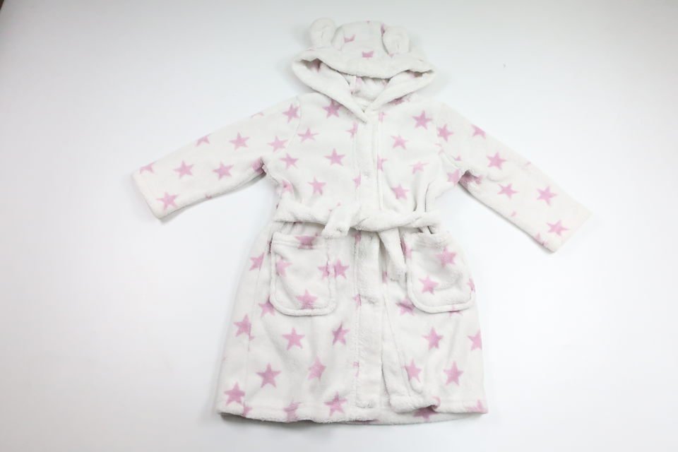 Badekåbe/Sombro med stjerner fra Kappahl - Størrelse 86/92 - Hvid