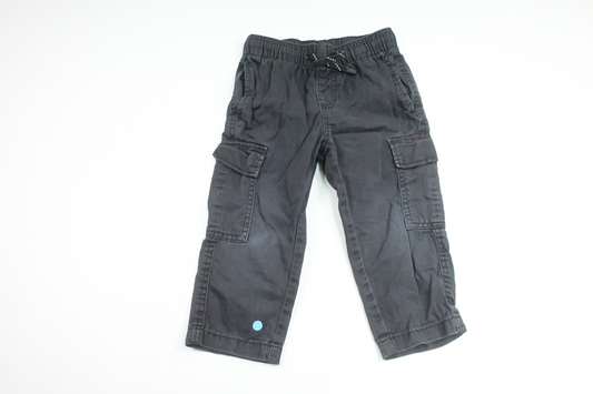 Cargobukser fra H&M - Størrelse 86/92 - Sort