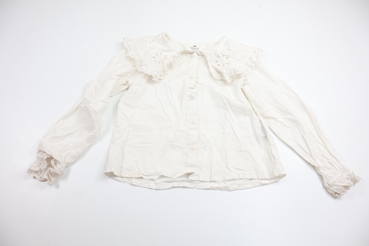 Blus från H&M - Storlek 122 - Vit