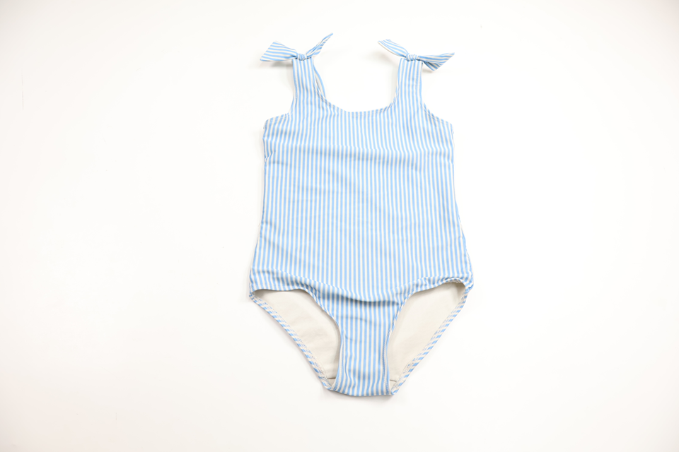 Baddräkt från H&M - Storlek 122/128 - Blå