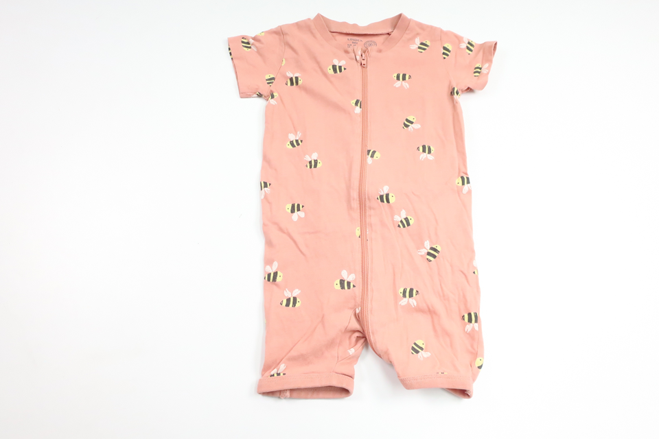 Pyjamas med bier fra Lindex - Størrelse 68 - Lyserød