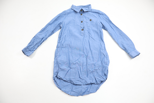 Skjortklänning från H&M - Storlek 116 - Blå