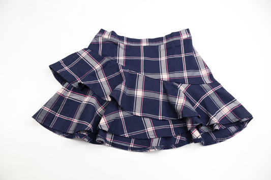 Ternet nederdel fra H&M - Størrelse 110/116 - Marineblå