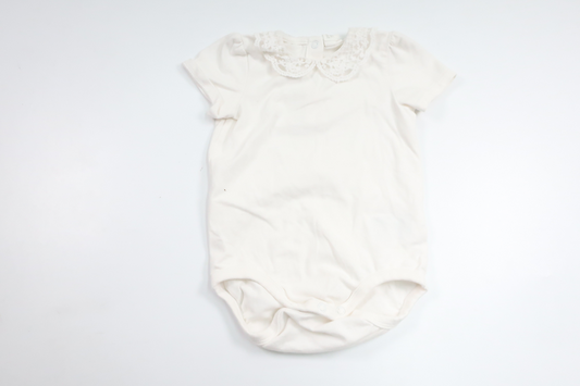 Bodysuit fra H&M - Størrelse 80 - Hvid