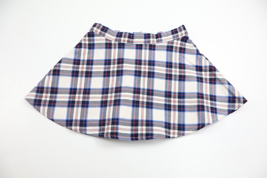 Terned nederdel fra H&M - Størrelse 110 - Blå