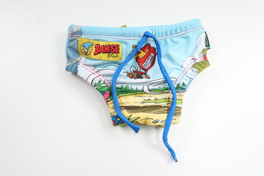 Badeble med bamse fra Swimpy - Størrelse 62/68 - Multifarvet