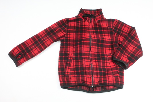 Fleecejakke fra H&M - Størrelse 92 - Rød