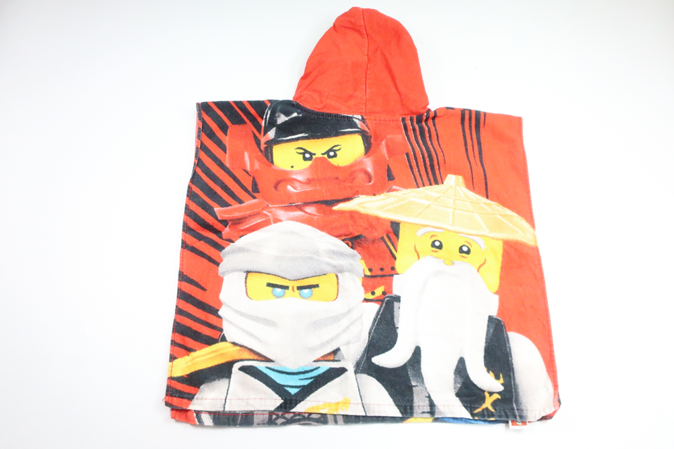 Badehåndklæde fra Lego Wear - Størrelse 86/92 - Multifarvet