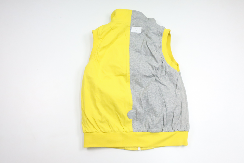 Vendbar vest med hætte fra Reima - Størrelse 128 - Gul