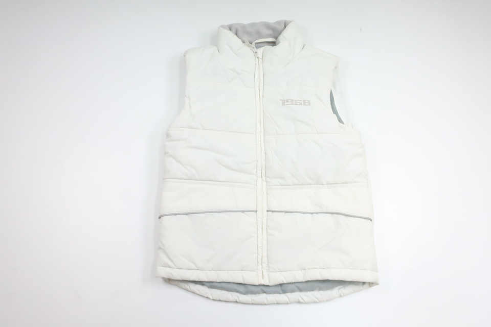 Vatteret vest fra H&M - Størrelse 122 - Hvid