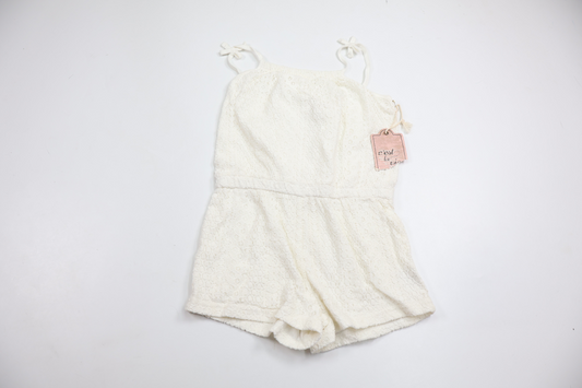 Jumpsuit fra C'est La Vie - Størrelse 110/116 - Råhvid