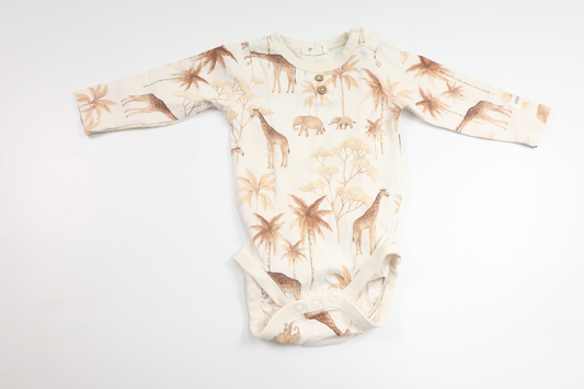 Bodysuit fra Newbie - Størrelse 62 - Off-white