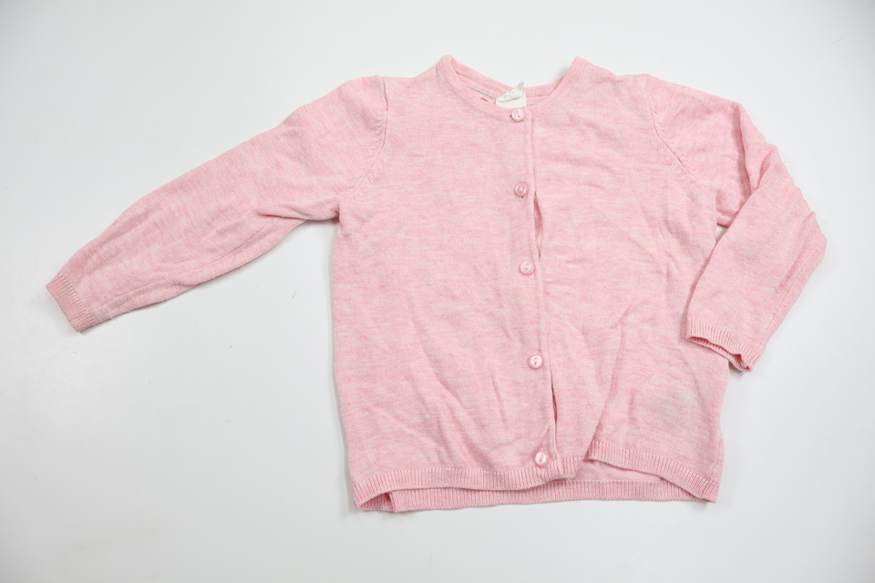 Stickad kofta från H&M - Storlek 80 - Rosa