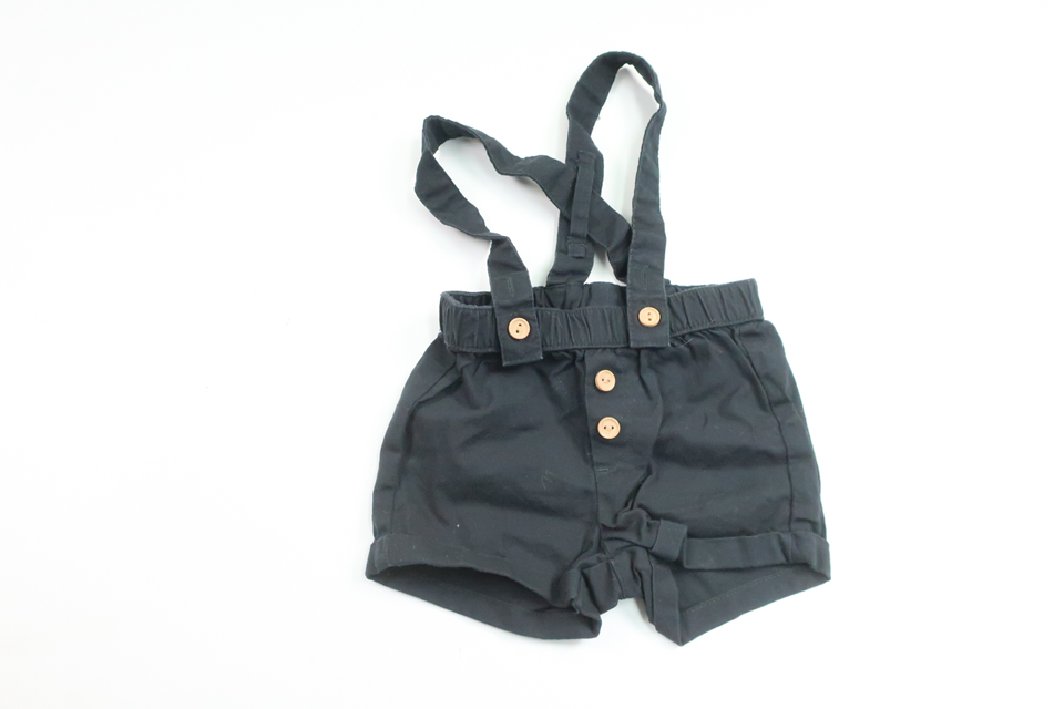 Strømpeholdershorts fra H&M - Størrelse 56 - Sort