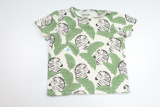 T-shirt fra Mini Rodini - Størrelse 116/122 - Off-white