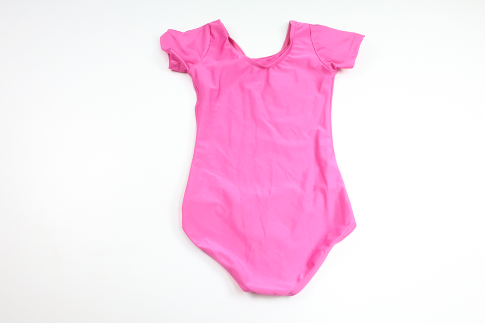 Bodysuit/Dansekostume fra Worktool - Størrelse 122/128 - Lyserød