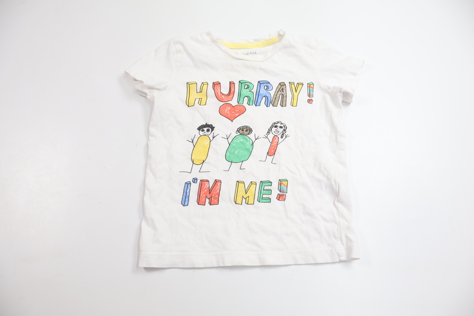 T-shirt från Kappahl - Storlek 98/104 - Vit
