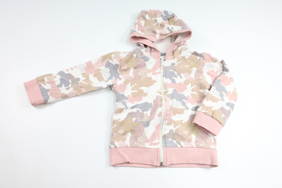 Hættejakke fra Fim Baby - Størrelse 80 - Lyserød