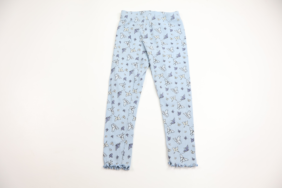 Ribbade byxor från Amy & Lucy - Storlek 98/104 - Blå