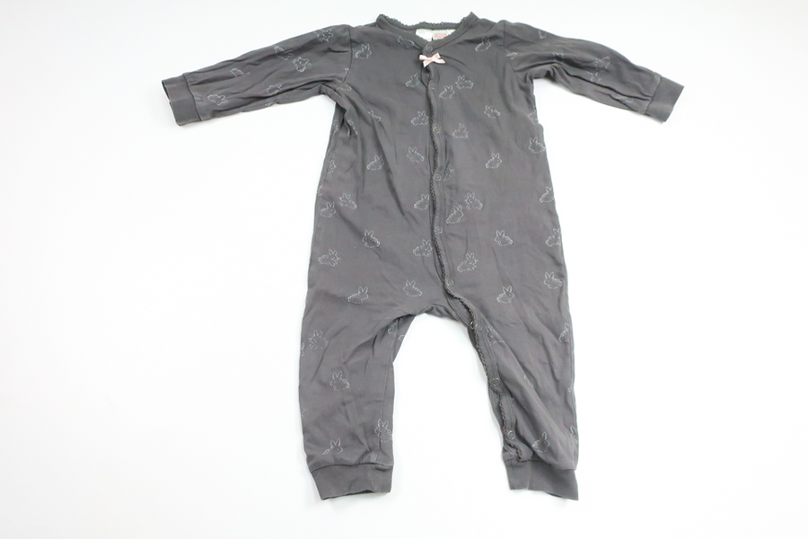 Pyjamas fra H&M - Størrelse 80 - Grå