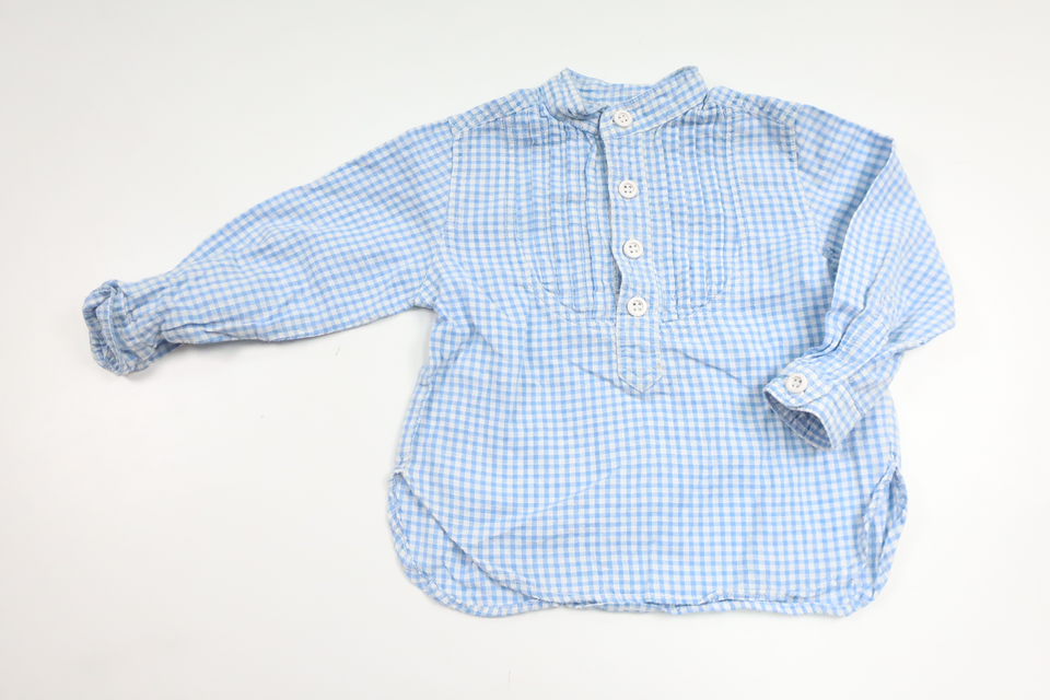 Ternet bluse fra H&M - Størrelse 74 - Blå