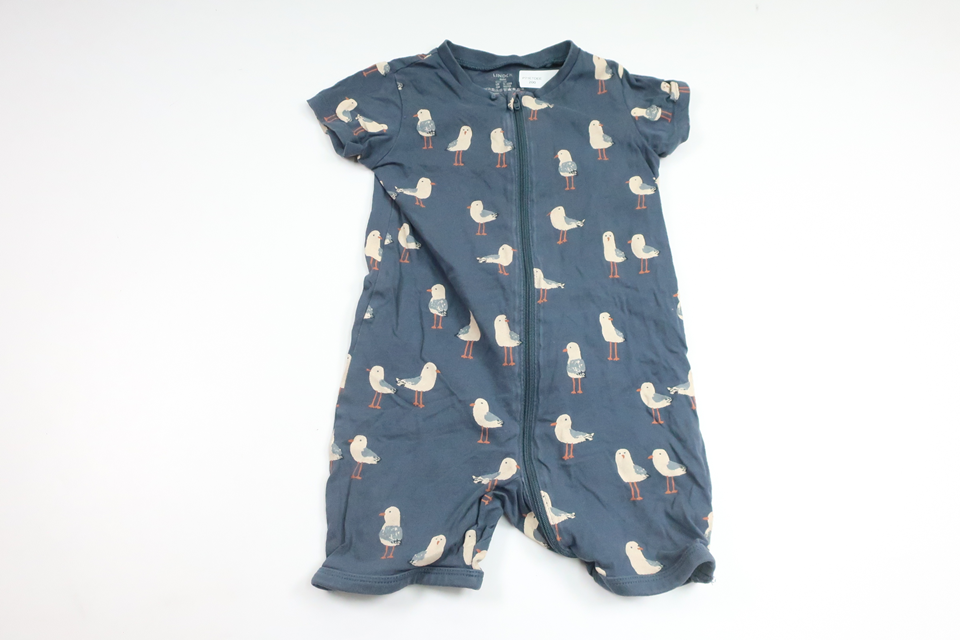 Pyjamas med dyr fra Lindex - Størrelse 80 - Blå