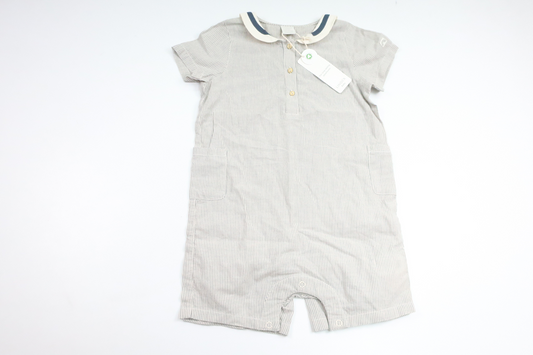 Sømandsjumpsuit fra Lindex - Størrelse 86 - Blå