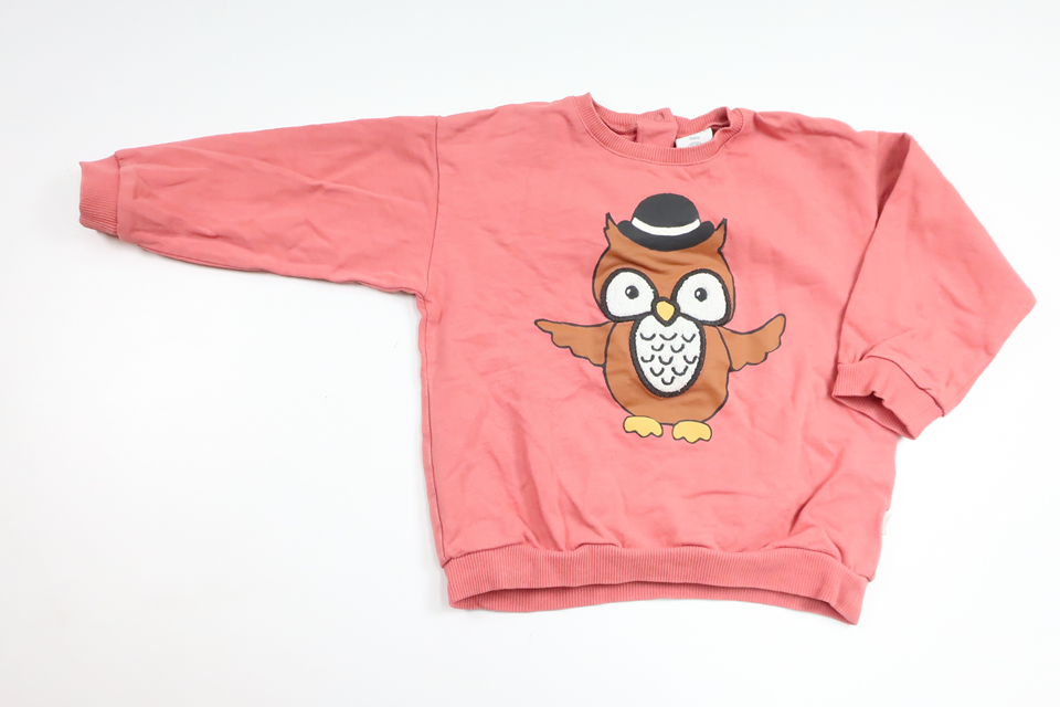 Sweatshirt fra Lindex - Størrelse 86 - Rød