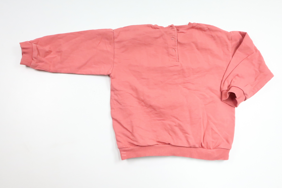 Sweatshirt fra Lindex - Størrelse 86 - Rød