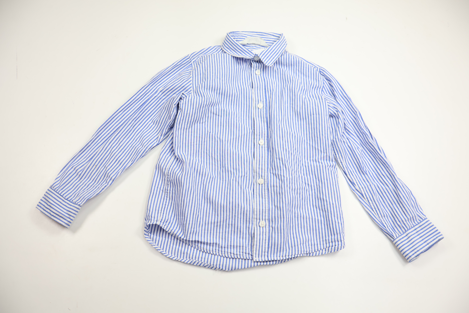 Randig skjorta från H&M - Storlek 122 - Blå