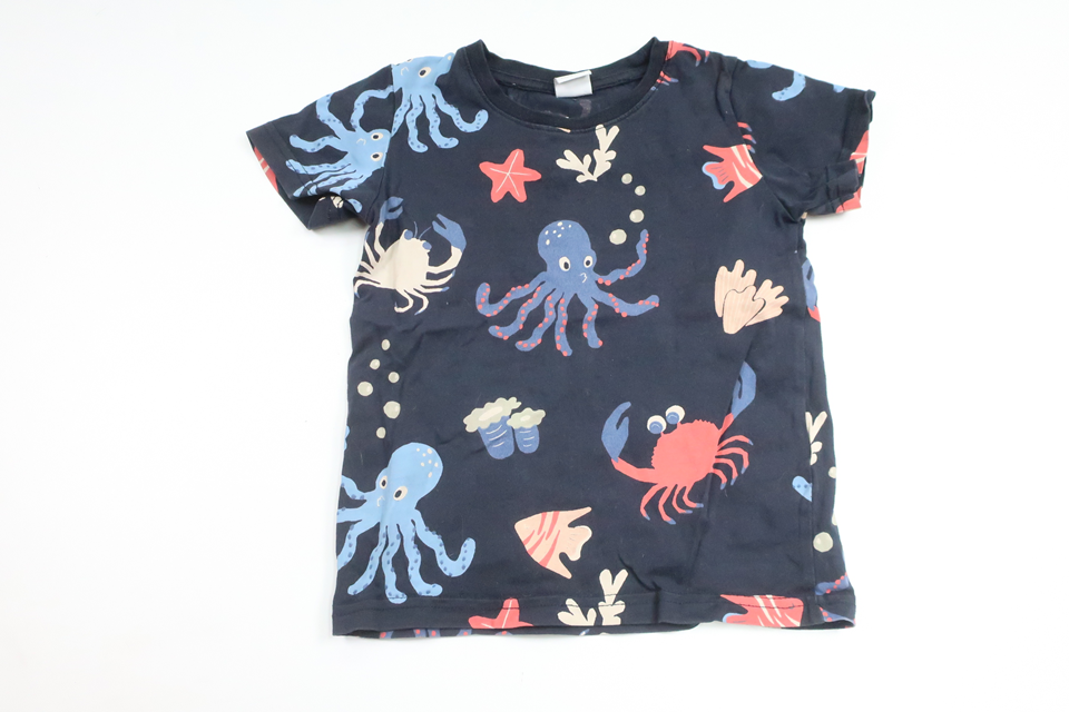 T-shirt fra Lindex - Størrelse 92 - Marineblå