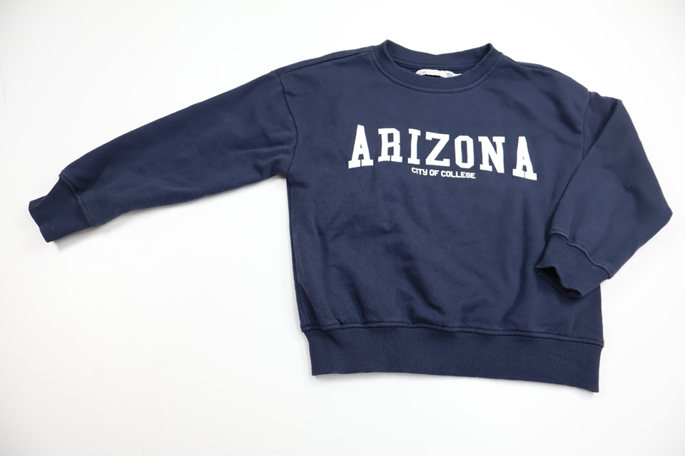 Sweatshirt från Lager 157 - Storlek 120 - Marinblå