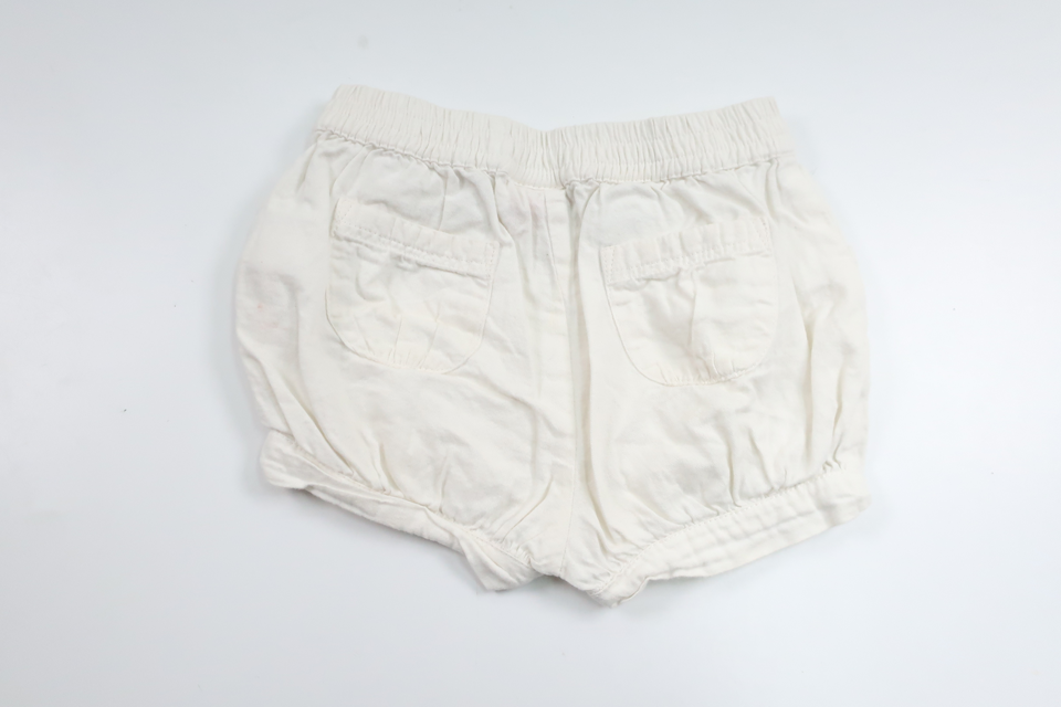Shorts fra H&M - Størrelse 80 - Hvid
