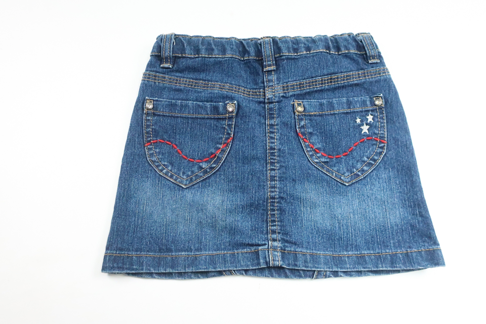 Denimnederdel fra Lupilu - Størrelse 110 - Denim