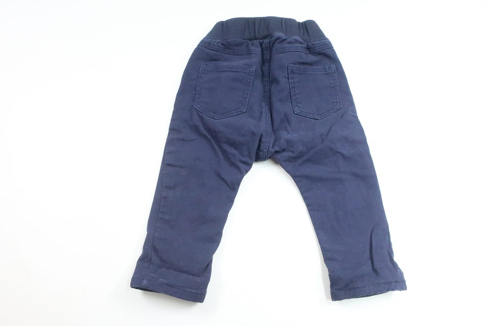 Forede bukser fra H&M - Størrelse 74 - Marineblå