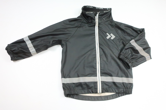 Regnjakke fra Funk - Størrelse 110 - Sort