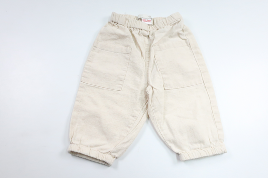 Bukser fra Zara - Størrelse 68 - Råhvid