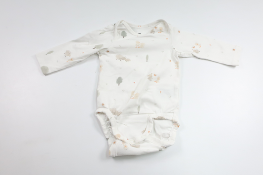 Bodysuit fra H&M - Størrelse 56 - Hvid