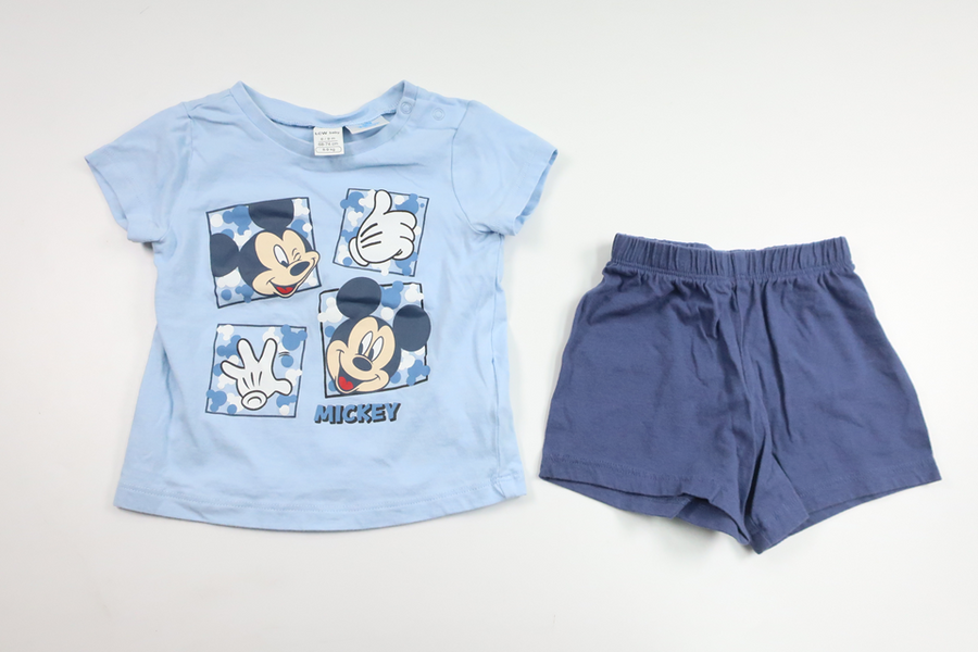Todelte pyjamas med Mickey Mouse fra LC Waikiki - Størrelse 68/74 - Blå