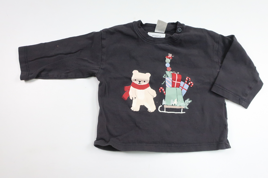 Sweater fra H&M - Størrelse 68 - Grå