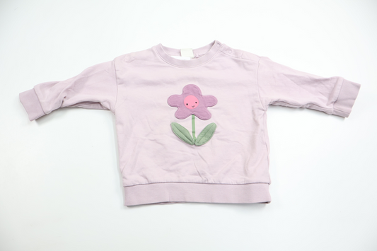 Sweatshirt från Lindex - Storlek 68 - Lila