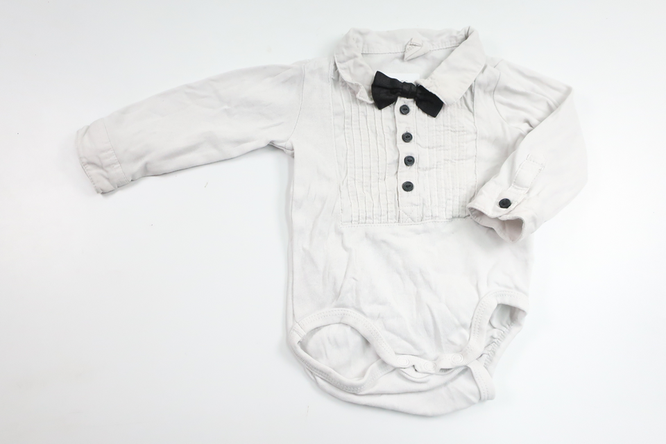 Bodysuit fra H&M - Størrelse 68 - Hvid