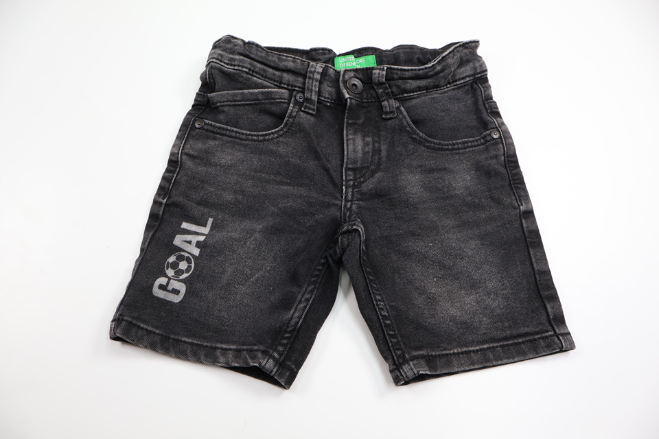 Jeansshorts från United Colors of Benetton - Storlek 110/116 - Grå