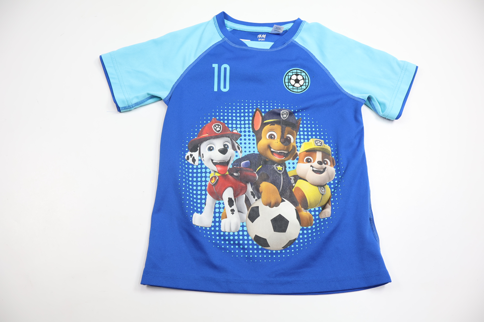 Träningströja med Paw Patrol från H&M - Storlek 122/128 - Marinblå